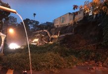 Diguyur Hujan, Jalan Pelayang Raya Arah SPBU Sungai Penuh Longsor, Lalulintas Lumpuh!