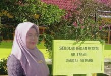 Aneh!! Ditanya Soal Dana BOS, Kasnita Kepsek SD Sungai Medang Risih dan Sewot