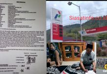 Beredar Foto Adik Ipar Wako Ahmadi Teken Surat Mirip Kepemilikan Saham SPBU Kumun