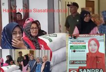 Prihatin Para Korban Banjir, Sandra Deloza Caleg PDIP Kota Sungai Penuh Eksis Salurkan Bantuan Sosial
