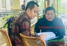 News!! Terdakwa Zainal Alias Pak Tiara Ditangkap Kejaksaan Dhamasraya di Resto Lamanda Sungai Penuh