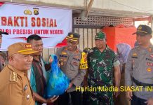 Masih Terdampak Banjir, Kapolres Kerinci Turun ke Lokasi Korban Pengungsian Pulau Tengah
