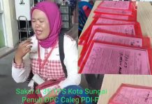 Belum Bayar Uang Saksi, 35 TPS Caleg PDI-P Kota Sungai Penuh Tolak Serahkan Hasil Pleno PPS