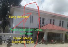 Gawat!! Kantor Dinas LH Kota Sungai Penuh Anti Pasang Bendera Merah Putih