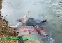 News!! Mayat Anak Phang Vespa Ditemukan Membusuk Dalam Sungai Batang Merangin Kerinci