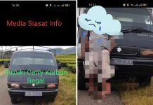 Satu Mobil Pickup Suzuki Carry Dilibas Begal, Bedeng 8 Kayu Aro