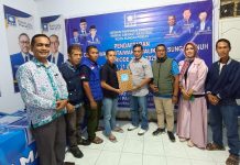 Wawako Alvia Santoni Ambil Formulir di PAN Untuk Calon Walikota Sungai Penuh