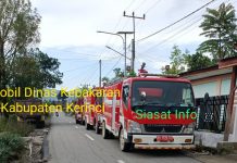 3 Bulan Tak Gajian, 303 Orang Petugas Damkar Kerinci Mogok, Mobil Damkar Dipulangkan Ke Rumah Kabid