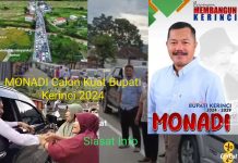 Jembatan Pelangi Tumpah Ruah, Ribuan Massa dan Mobil Iringi Pendaftaran Monadi ke Sekretariat DPC PKB Kemantan