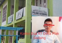 Tak Jelas Kucuran Dana APBDES Plak Gedang, Kades Tomi Dinilai Warga Bersekongkol Dengan Perangkat Desa