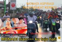 Heboh!! Tayangan Video Ratusan Emak-emak Histeris Salami Monadi Capai 96 Ribu Ditonton Pesbukers