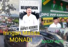 Monadi Semakin Kuat Disokong Rakyat dan Birokrat, Jika Asraf Tidak Maju di Pilbup Kerinci