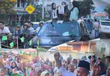 Lucu!! Konvoi Ribuan Massa Pengiring Monadi Bikin Balon Bupati Kerinci Risau Dan Keteteran