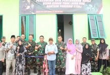 Pangdam II/Sriwijaya Resmikan Program Bantuan Bedah RTLH Bagi Masyarakat