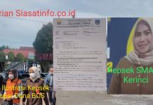 Kepsek SMAN 2 Kerinci Bantah Ada Kejanggalan dan Korupsi Dalam Penyaluran Dana BOS