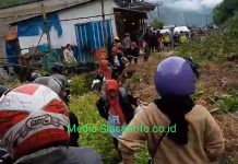 Breaking News! Longsor Jalan Nasional Siulak Deras Kerinci, Lalulintas Lumpuh Total