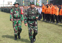 Danrem 042/Gapu Pimpin Upacara Penutupan TMMD ke-120 di Kerinci