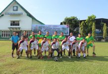 Bermain Sepakbola Bersama Danrem 042/Gapu, Pengalaman Luar Biasa Bagi Wartawan di Jambi