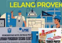 Dampak SKP Penyedia Berlebih, Sejumlah Paket Tender Rehabilitasi Drainase/Trotoar Terancam Tender Ulang