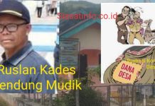 Modus SPJ Belanja Fiktif Kades Pendung Mudik, Diduga Permainan Kotor Oknum Pemeriksa Irban Wilayah Inspektorat Kerinci
