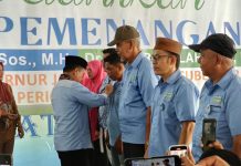 Dihadiri Cabup dan Cawabup, Al Haris Lantik Rubuan Tim Pemenangan Haris-Sani Kabupaten Merangin