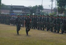 Pimpin Apel Gelar Pasukan, Danrem 042/Gapu: Prajurit TNI Tidak Ada yang Ikut Politik Praktis