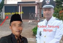 Kibuli Warga! Pipa Air Nilai Ratusan Juta Ngendap Dirumah Kades Romi, Tim Inspektorat Wilayah Kayu Aro Diroyalti