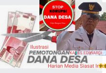 Gawat!! Ratusan Juta DD Koto Mudik Semurup Lahan Subur Kades Ediwardi, Auditor Irban Inspektorat Kemana?