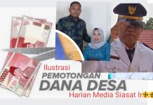 Mulusnya Laporan Fiktif Ratusan Juta DD Koto Mudik Air Hangat, Diduga Libatkan Oknum Inspektorat Kerinci