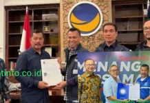 Dipastikan Berlayar! Monadi Peroleh 7 Kursi Partai Pengusung PAN dan Nasdem Pilkada Kerinci