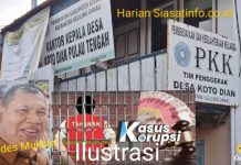 Mencuat! Laporan Belanja DD Koto Dian Pulau Tengah Kerinci, Diduga Lahan Empuk Korupsi Kades Muksin
