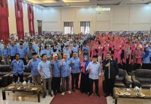 Dihadiri Mashuri, Al Haris Lantik Tim Pemenangan Haris-Sani Bungo