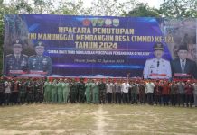 Danrem 042/Gapu tutup secara resmi TMMD ke-121 TA 2024 Kodim 0415/Jambi