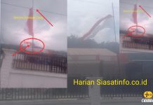 Usai Viral Diberitakan, Gagang Sapu Jadi Tiang Bendera Raib,Bendera Merah Putih Melayang
