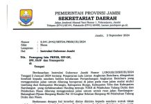 Pemprov Jambi Keluarkan Penegasan Soal Angkutan Batubara Dilarang Lewat Jalan Umum