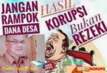 Terindikasi Rugikan Uang Desa, Kades Saipul Hadi Tuai Buah Bibir Warga Koto Tengah Semurup
