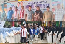 Monadi-Murison Menyala di Tanco Koto Tuo Ujung Pasir, Massa Simpatisan Siap Menangkan Sang Pejuang Petani