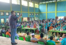 Paslon SUKA Lantik Ribuan Tim Pemenangan di Tabir Ulu dan Tabir Barat