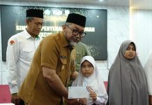 Pjs. Gubernur Sudirman Apresiasi Peran Forum Zakat Bangkitkan Kesadaran Masyarakat Membagi Rezeki Kepada yang Membutuhkan