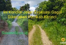 Bantuan DBH Sawit Kemenkeu RI Senilai Rp.16,5 M Diabaikan, Pembangunan Jalan Evakuasi Kerinci 2024 Dipastikan Gagal