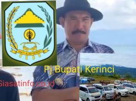 PJ Bupati Kerinci Mulai Garang! Mobil Dinas Harus Pasang Logo Pemkab, Sat Pol PP Diminta Bertindak