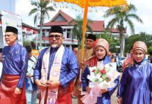 Hadiri Peringatan HUT Ke-25 Kabupaten Tebo, Pjs. Gubernur Sudirman: Peringatan Ulang Tahun Momentum Evaluasi