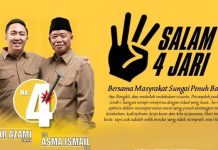 Elektabilitas Makin Melejit ! Pemilih Makin PeDe, Semangat Untuk Memilih Fikar – Asma Semakin Mengakar