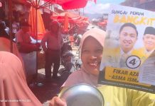 Blusukan Fikar – Asma di Pasar Tanjung Bajure dan Kincai Plaza Disambut Gembira Pedagang