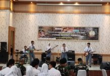 Meriahkan HUT TNI ke-79, Korem 042/Gapu Gelar Lomba Festival Band Tingkat SMA