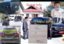 Berlagak Melebihi Jabatan Pj Bupati Kerinci, Mobil Dinas Kadis Kesehatan Ditahan Sat Pol PP, Hermendizal Teken Pernyataan