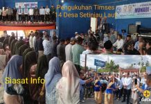 Popularitas Monadi-Murison Makin Melejit, Ribuan Massa Setinjau Laut Hiang Satukan Tekad Menangkan Nomor 3