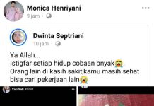 Viral!! Beredar Postingan Facebook Seorang Wanita Muda di Semurup Kerinci Menginjak, Merobek dan Bakar Kitab Suci Alqur’an