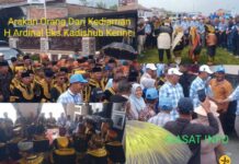 Kampanye Akbar Pasar Senin Siulak, Monadi-Murison Diarak Ratusan Depati Tigo Luhah Tanah Sekudung