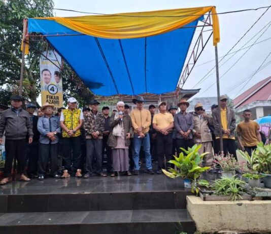 Mantapkan Pemilih di Basis Suara : Kampanye Terakhir Fikar-Asma Sisir Hamparan Rawang dan Tanah Kampung